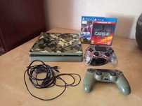 Playstation 4 Slim 1TB Edição Limitada Call Of Duty 2 Comandos 2 Jogos