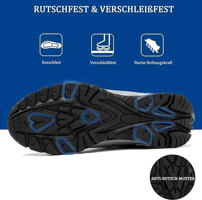 Nowe męskie buty robocze / metalowy nosek / wodoodporne !R-46! 4045!