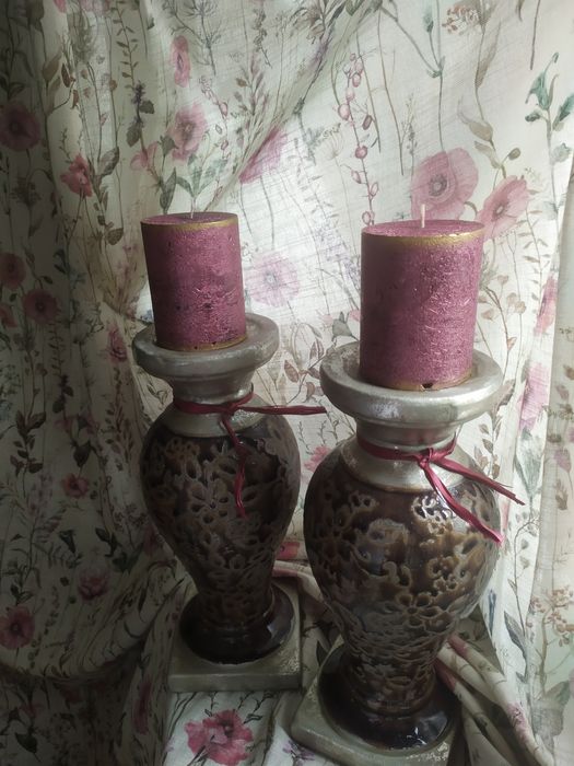 Świeczniki ceramiczne
