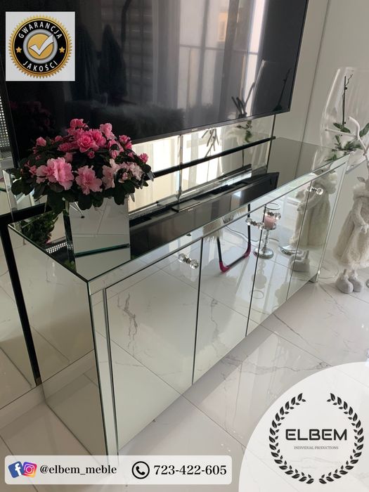 Lustrzana komoda Glamour