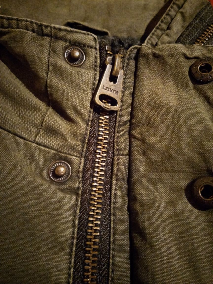Новая демисезонная мужская куртка Levis. Куртка Леви в стиле милитари