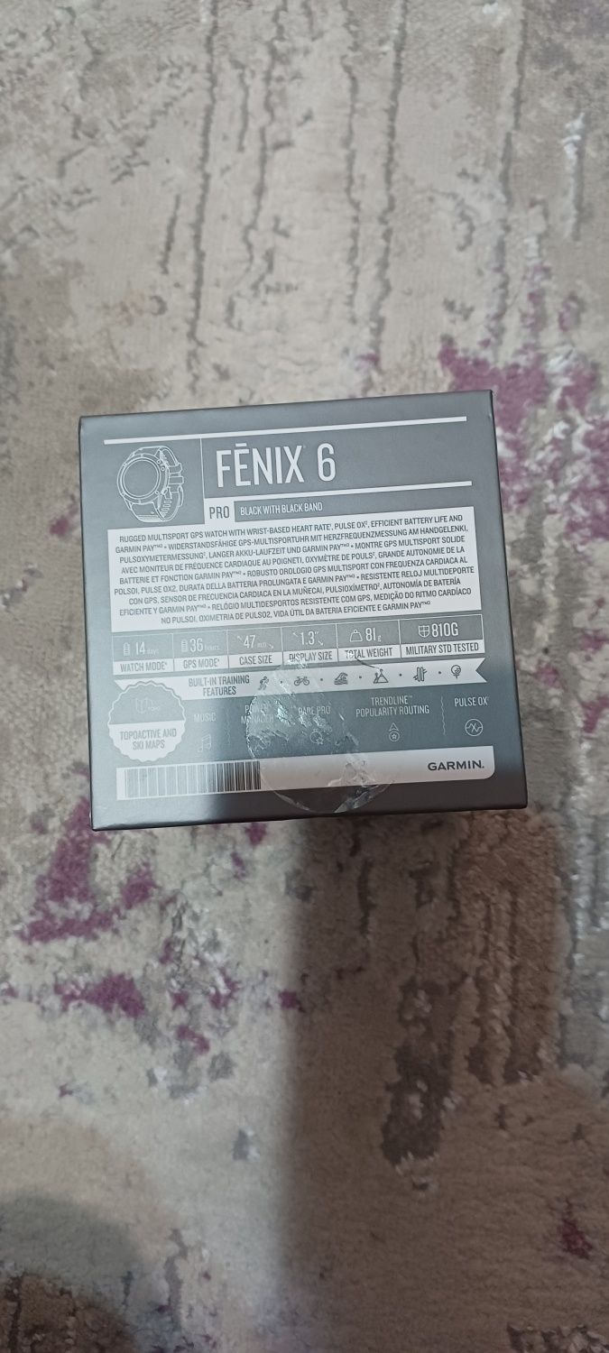 Чоловічий годинник Garmin Fenix 6