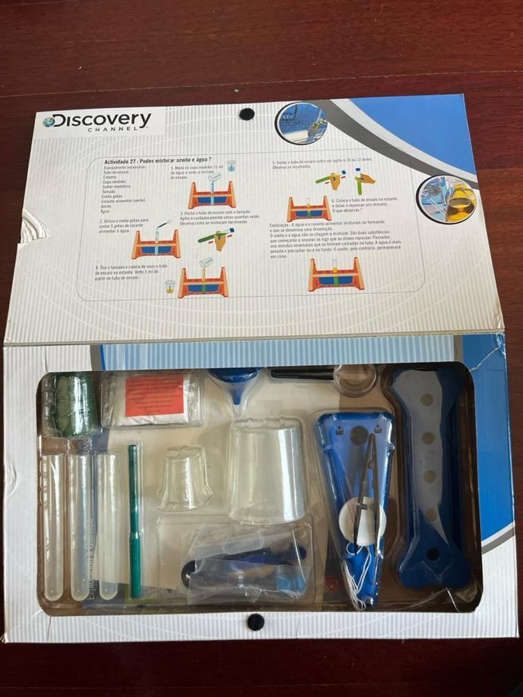 Jogo educativo Kit de química novo marca Discovery