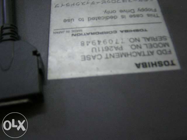 Leitor de disketes toshiba