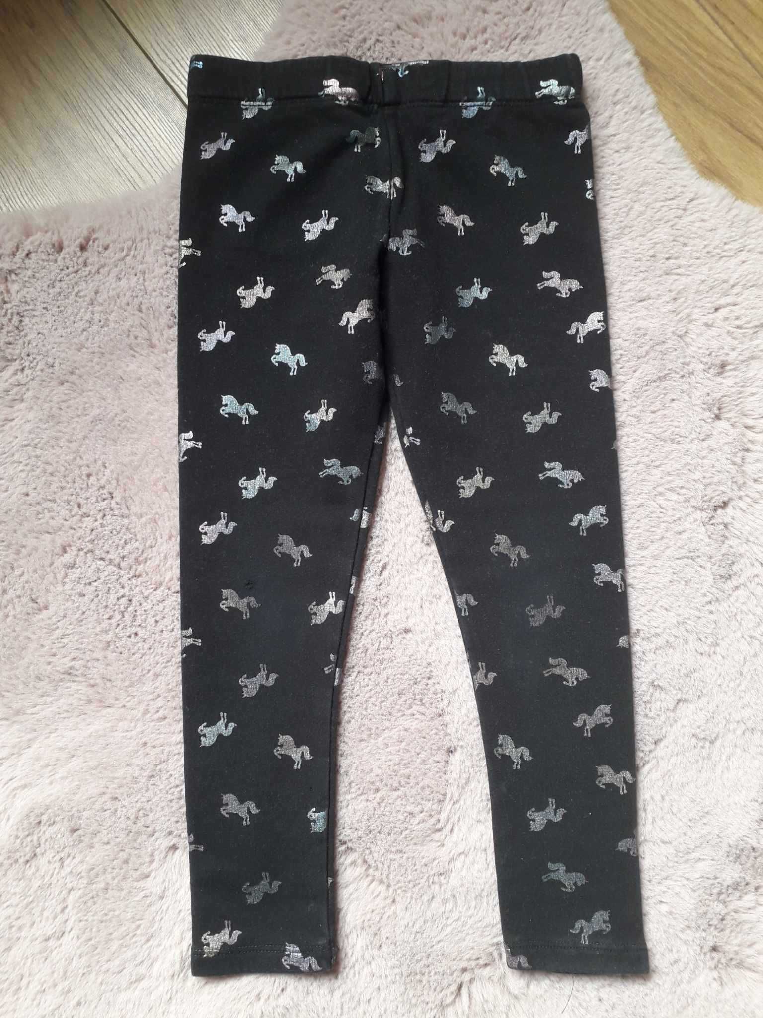 Grubsze legginsy roz 110