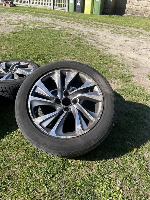 Felgi 17 4x108 + opony zimowe 215x55 17