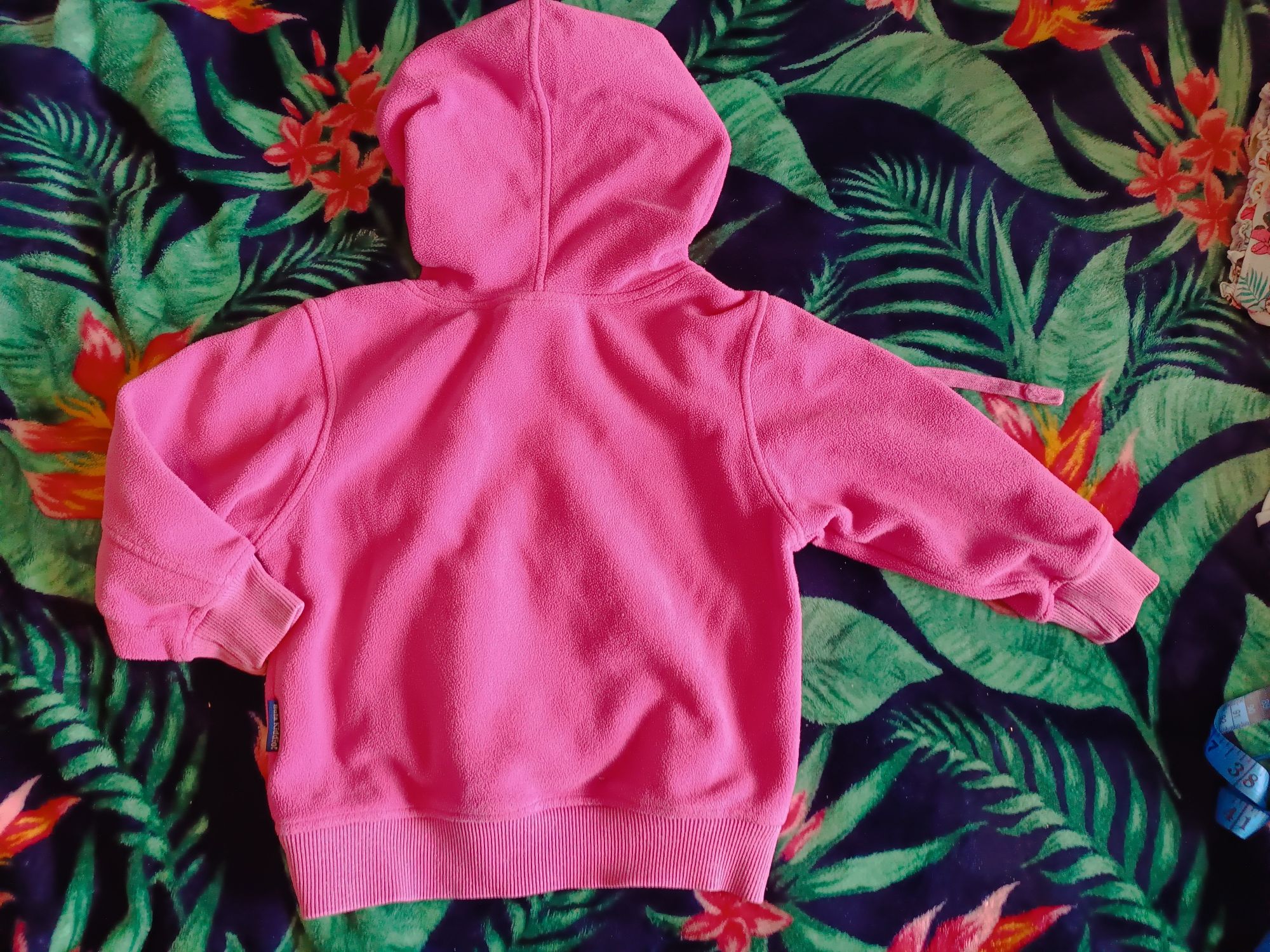 Bluza ciepła różowa 98