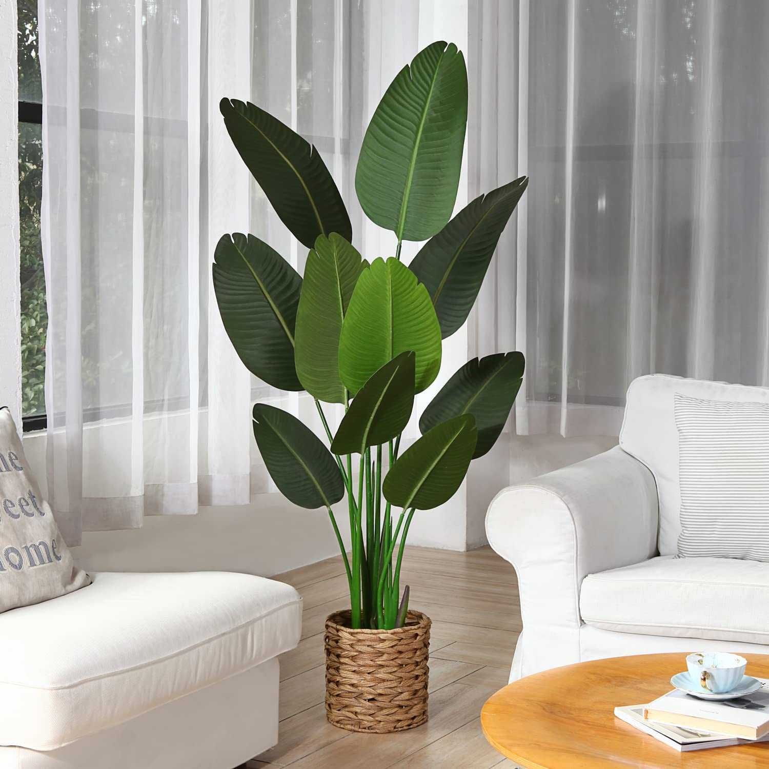 Planta artificial decorativa, altura 160 cm