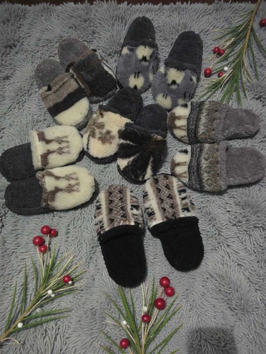 Тапочки з овчини 36-46 / ОПТ і різн домашні тапки, тапочки, всувки