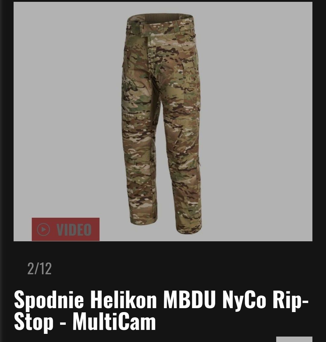 Spodnie MBDU NyCo Rip-Stop Multicam