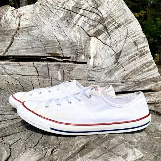 Кеди білі унісекс converse 40 розмір | устілка 25,5 см.