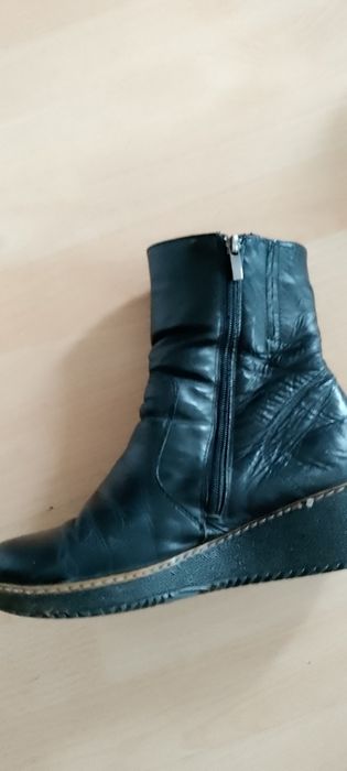 Сапоги женские зимние на меху,б.у, 38 р р