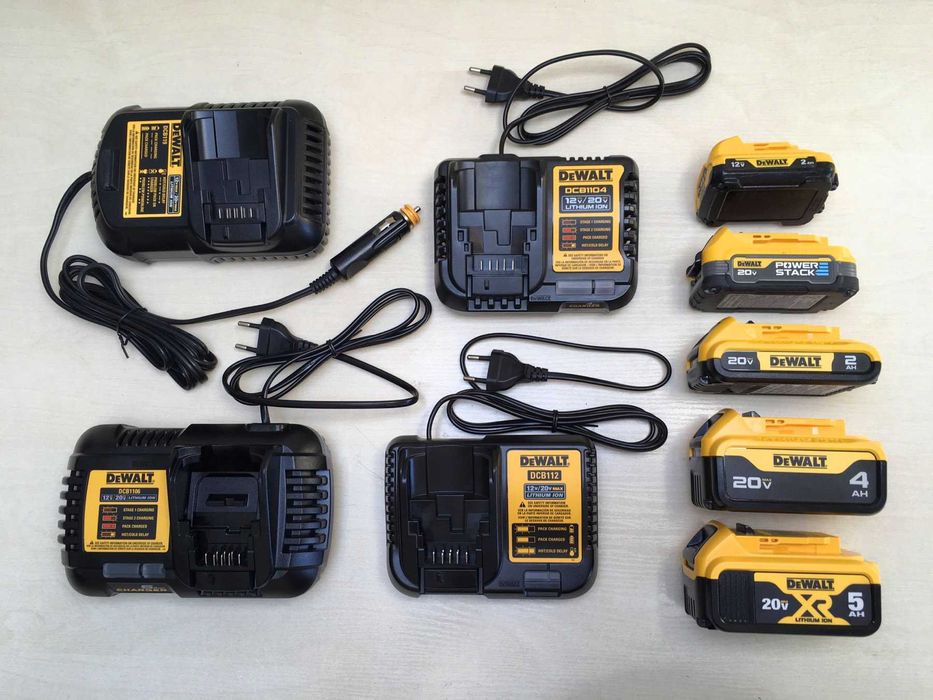 Зарядное устройство DeWALT Оригинал зарядка 20V 18V 12V