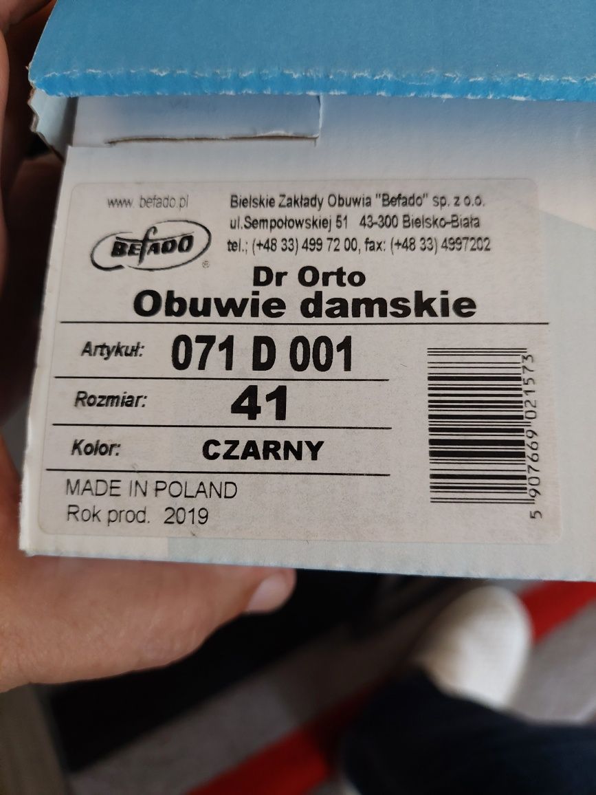 Buty profilaktyczne damskie/męskie