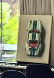 Obraz olejny Porsche 911 — klasyka z góry