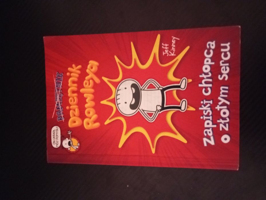 Książka z serii dziennik cwaniaczka