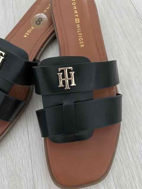 Tommy Hilfiger - klapki damskie z USA, 38.