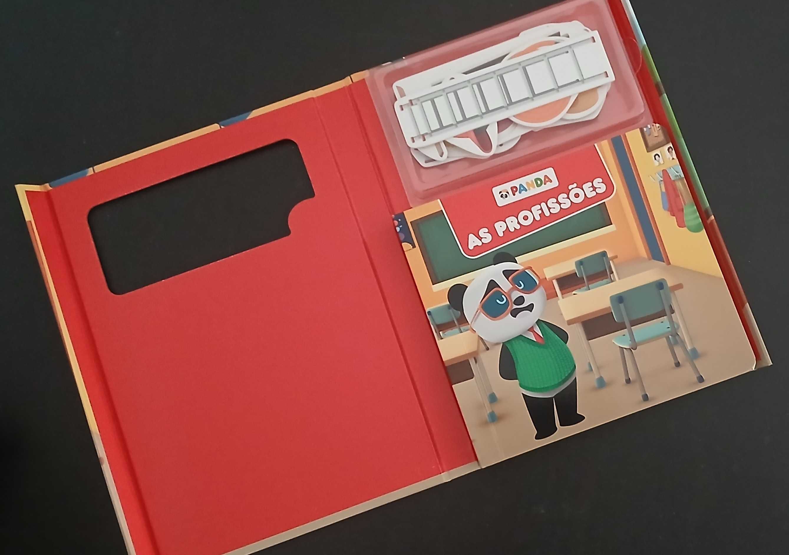 Panda - As profissões com peças para encaixar (artigo novo, embalado)