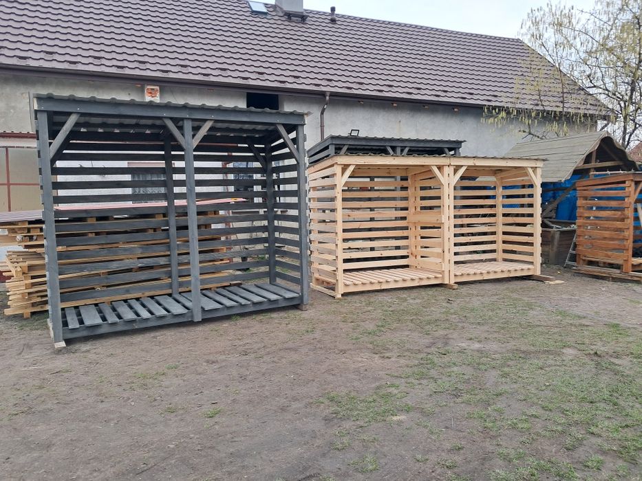 Drewutnie (schowki) na drewno