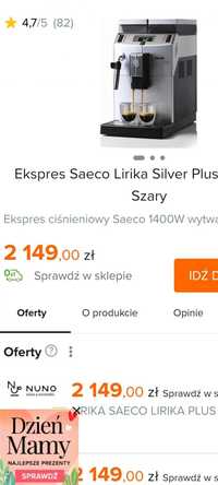 Ekspres Saeco Lirika