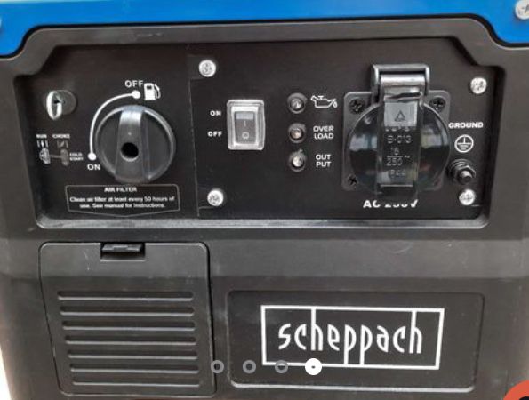 Компактний інверторний генератор Scheppach SG1400i (Німеччина)