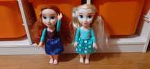 2 bonecas grandes Elsa e Ana