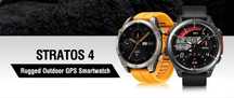 Смарт-годинник Zeblaze Stratos 4 — флагман 2025 заводська упаковка GPS