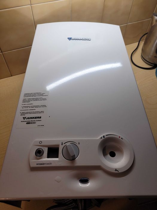 Piec gazowy Junkers na turbinie