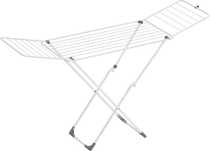 Suszarka SONGMICS stalowa biała 182x50x102 cm składana lekka