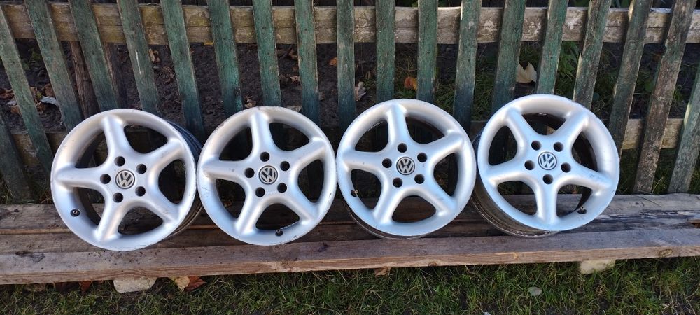 Диски/ титанові 5/112/R15 et35 VW