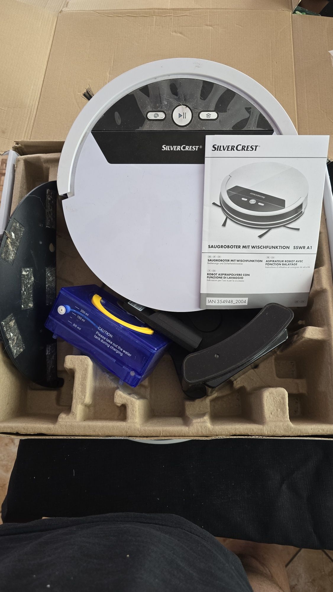 Robot sprzątający, odkurzacz Silvercrest
