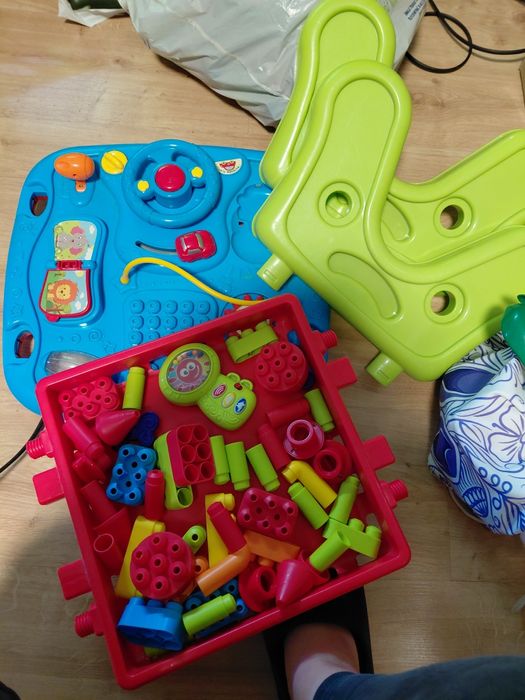 Stolik edukacyjny 2w1