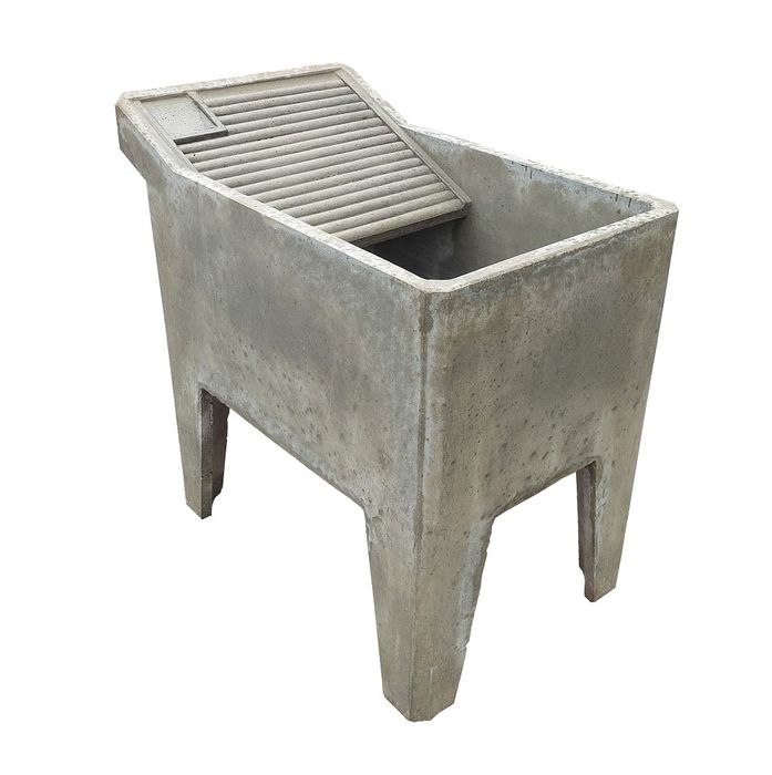 tanque de cimento para doação