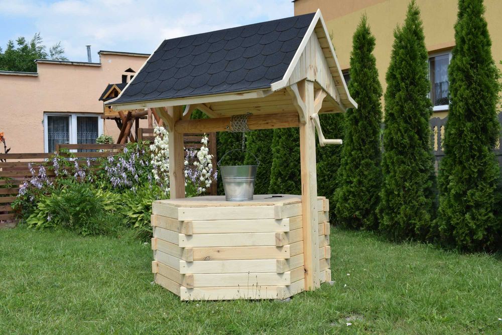 Studnia Ogrodowa, Ozdobna, Góralska, Drewniana