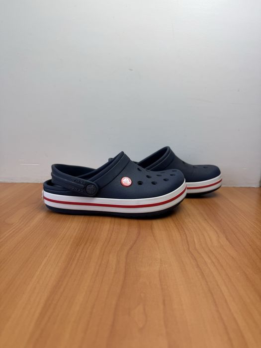 Шлепанцы Crocs Crocband размер 33 оригинал детские синие сабо тапочки