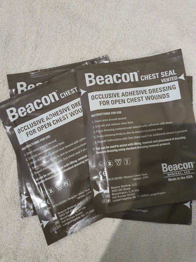 оклюзійна пов'язка Beacon™ Chest Seal Vented