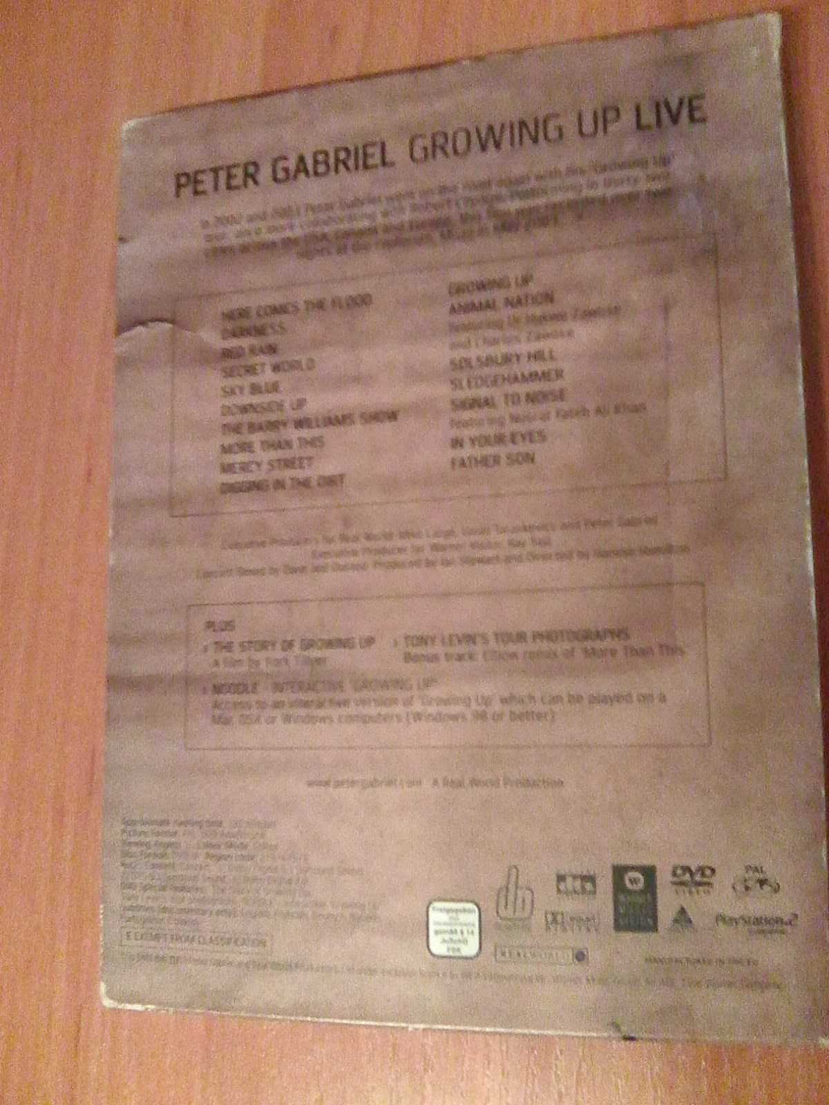 Peter Gabriel - Growing Up