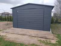 4x6 Garaż blaszak, wiata blaszana -kolory, rozmiary 3x5, 3x6 PROMOCJA
