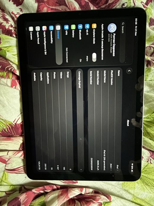 Ipad air 5 M1 256gb Wi-Fi Space Gray