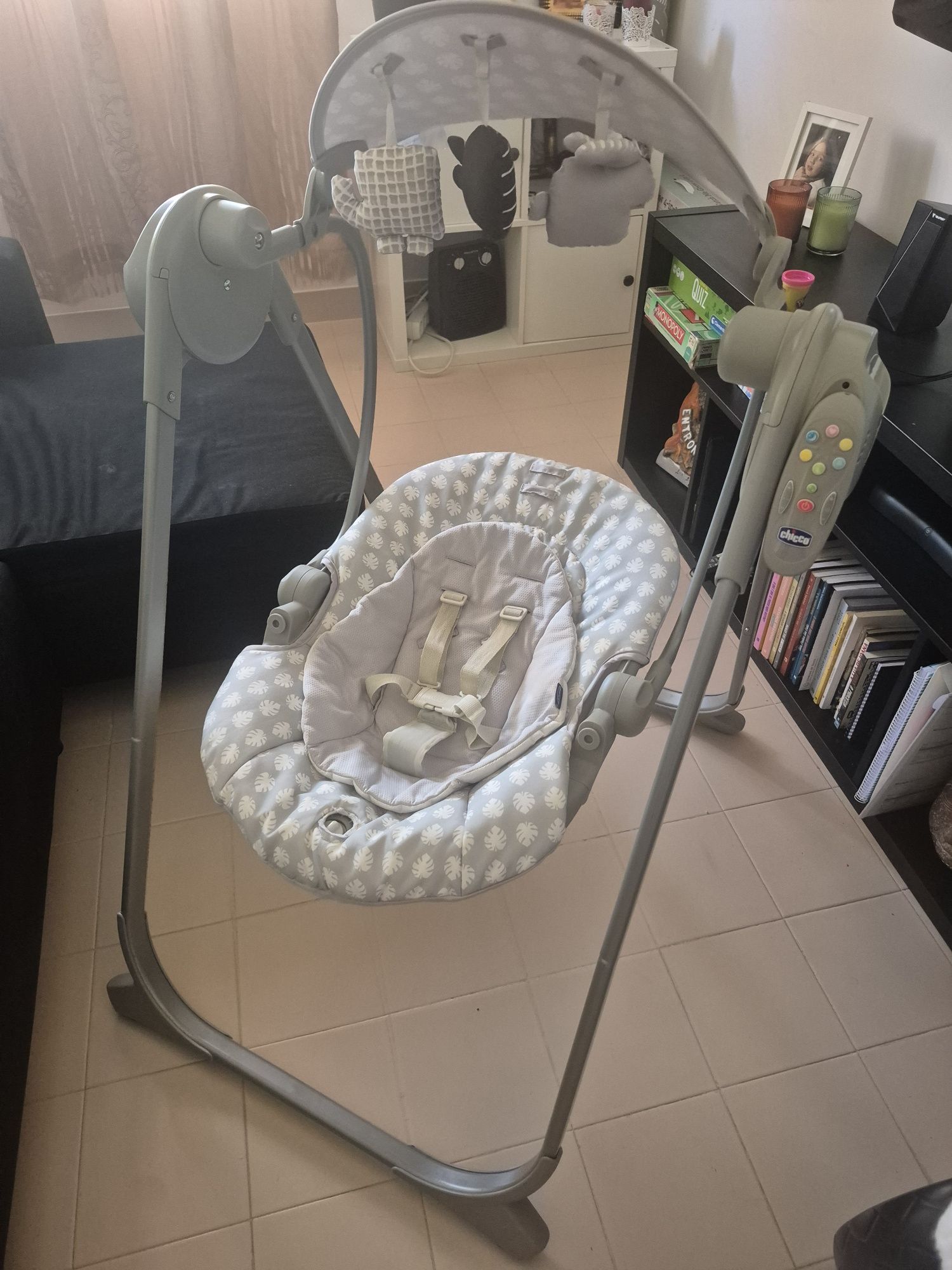 Espreguiçadeira bebé elétrica