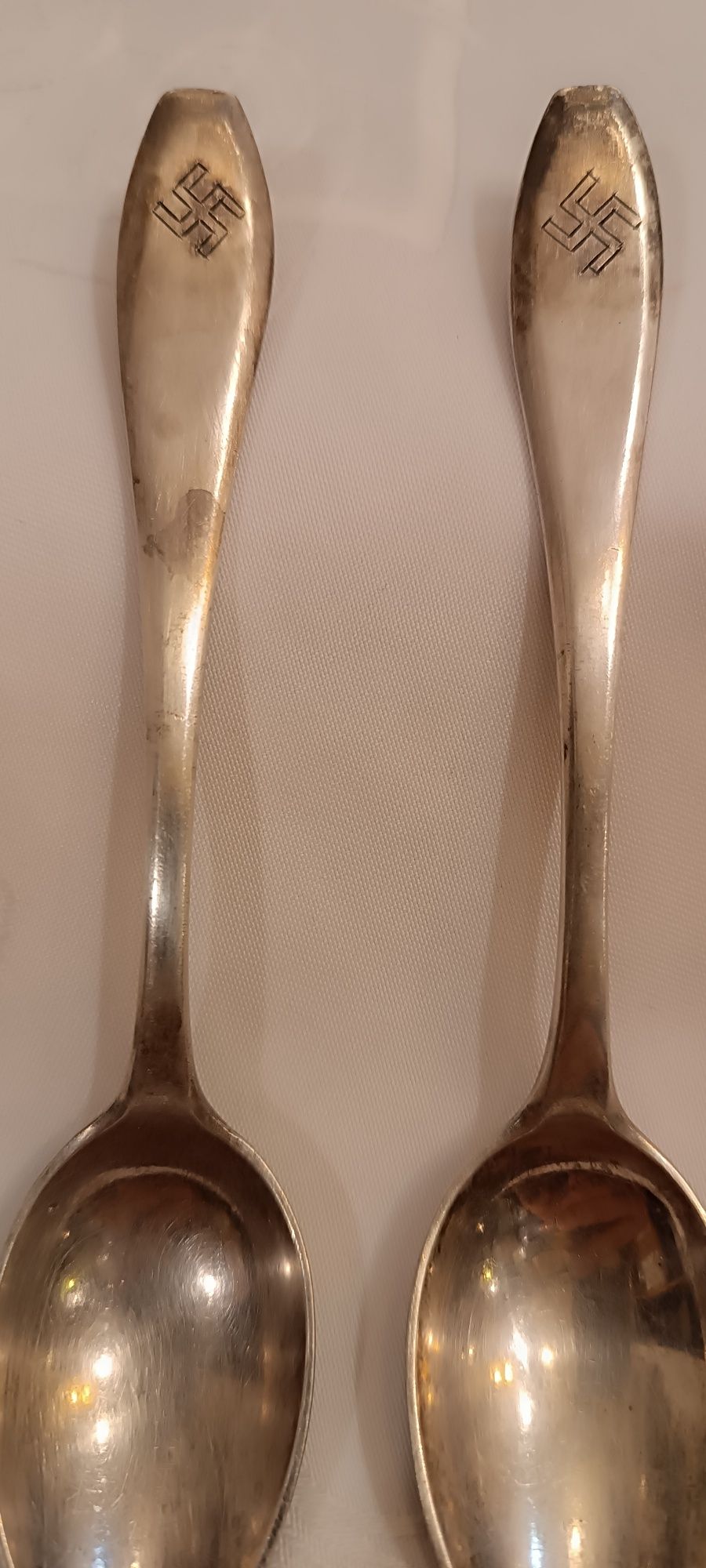 Komplet łyżeczek, kantyna oficerska, etui III Rzesza