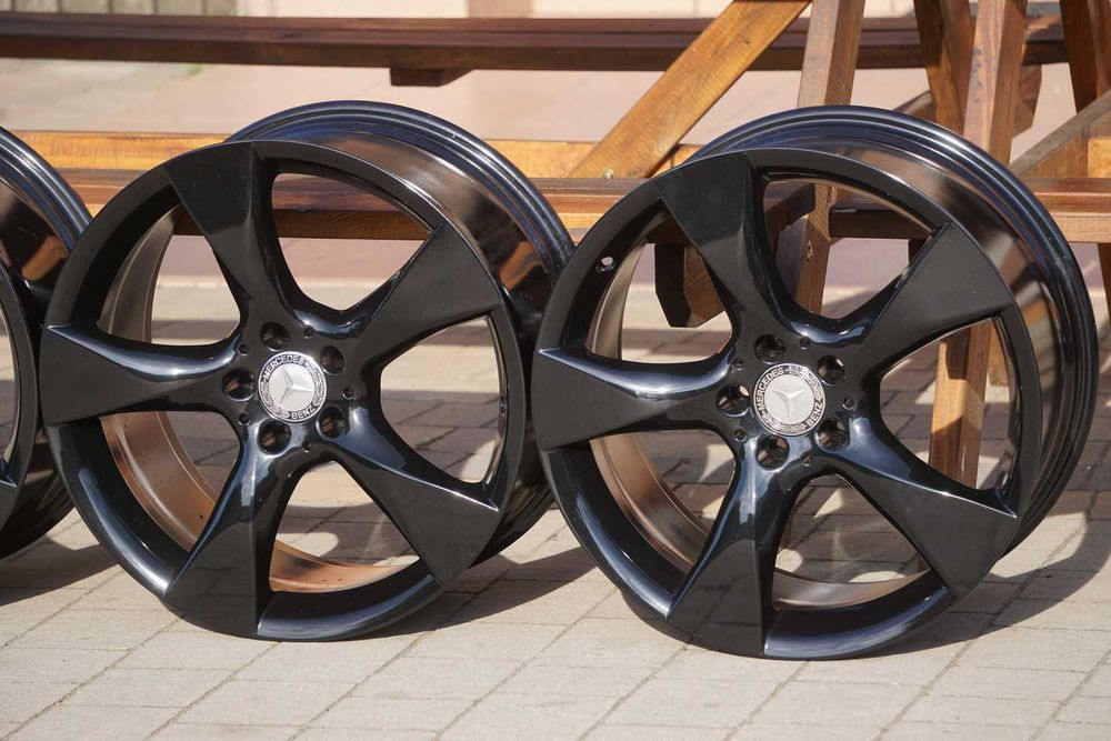 Alufelgi Mercedes 9,5Jx19" et48 5x112 cb66,6mm turbina czarny!