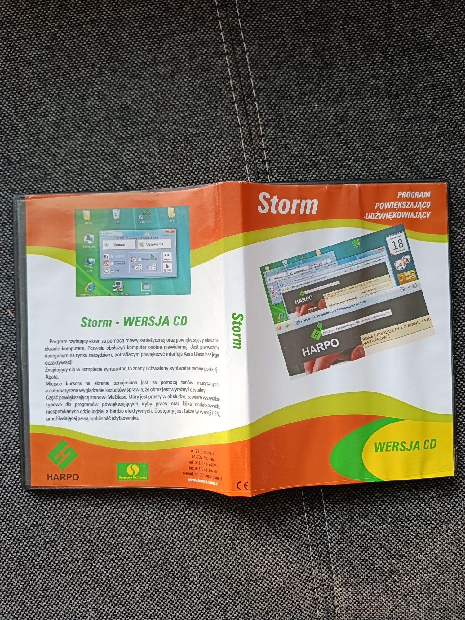 Storm program powiekszająco-udzwiękowiającyy