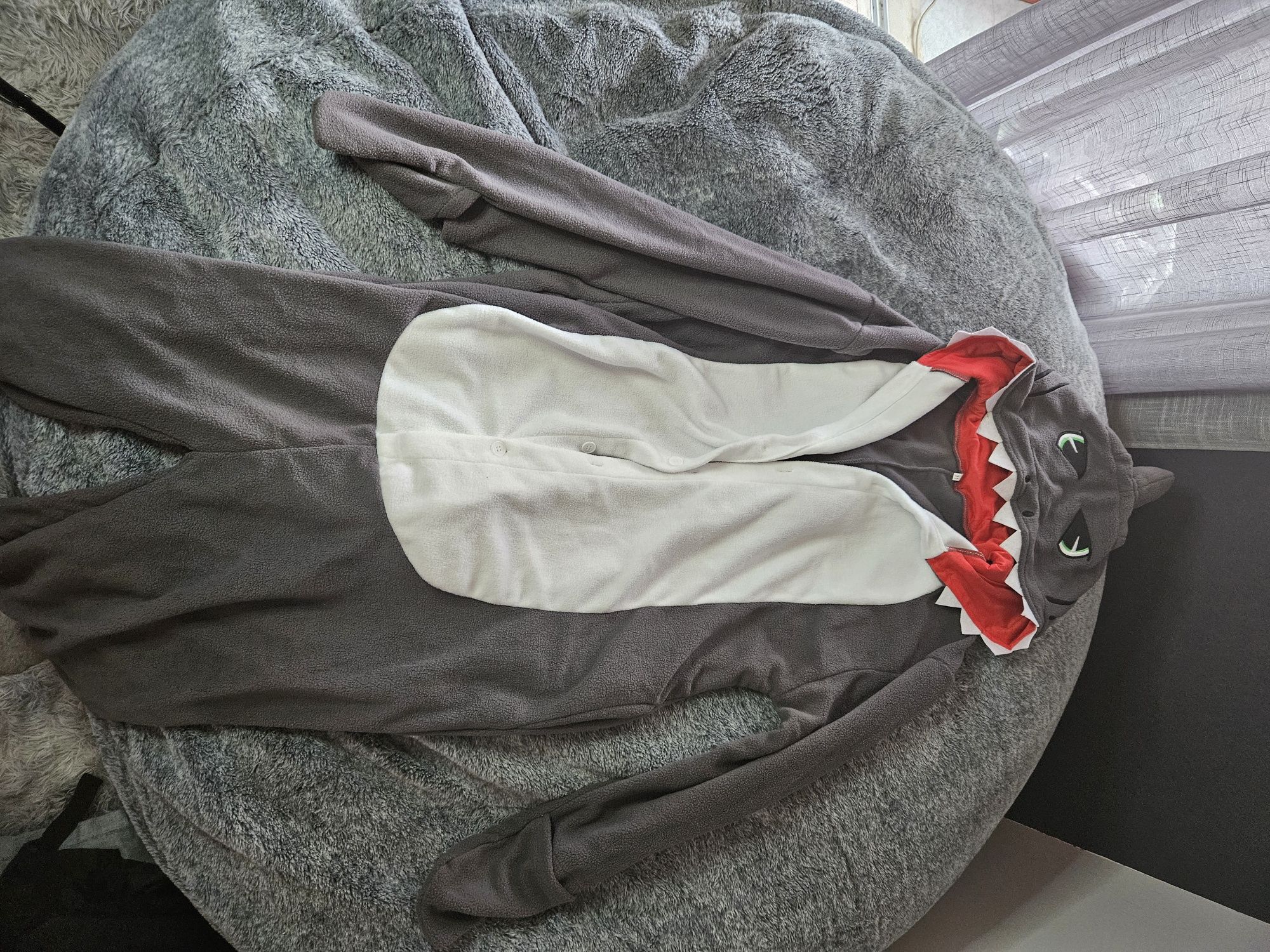 Pijama tubarão unisexo NOVO