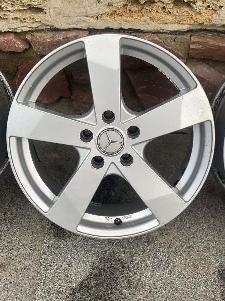 Диски оригінальні Dezent R17 5.112 Mercedes Volkswagen Audi Skoda
