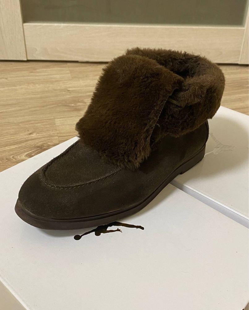 Зимние ботинки ZARA