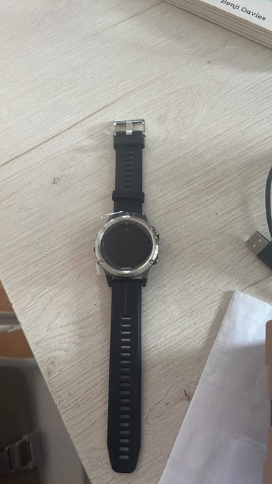 Zegarek/ smartwatch Garmin Fenix 5 plus srebrny