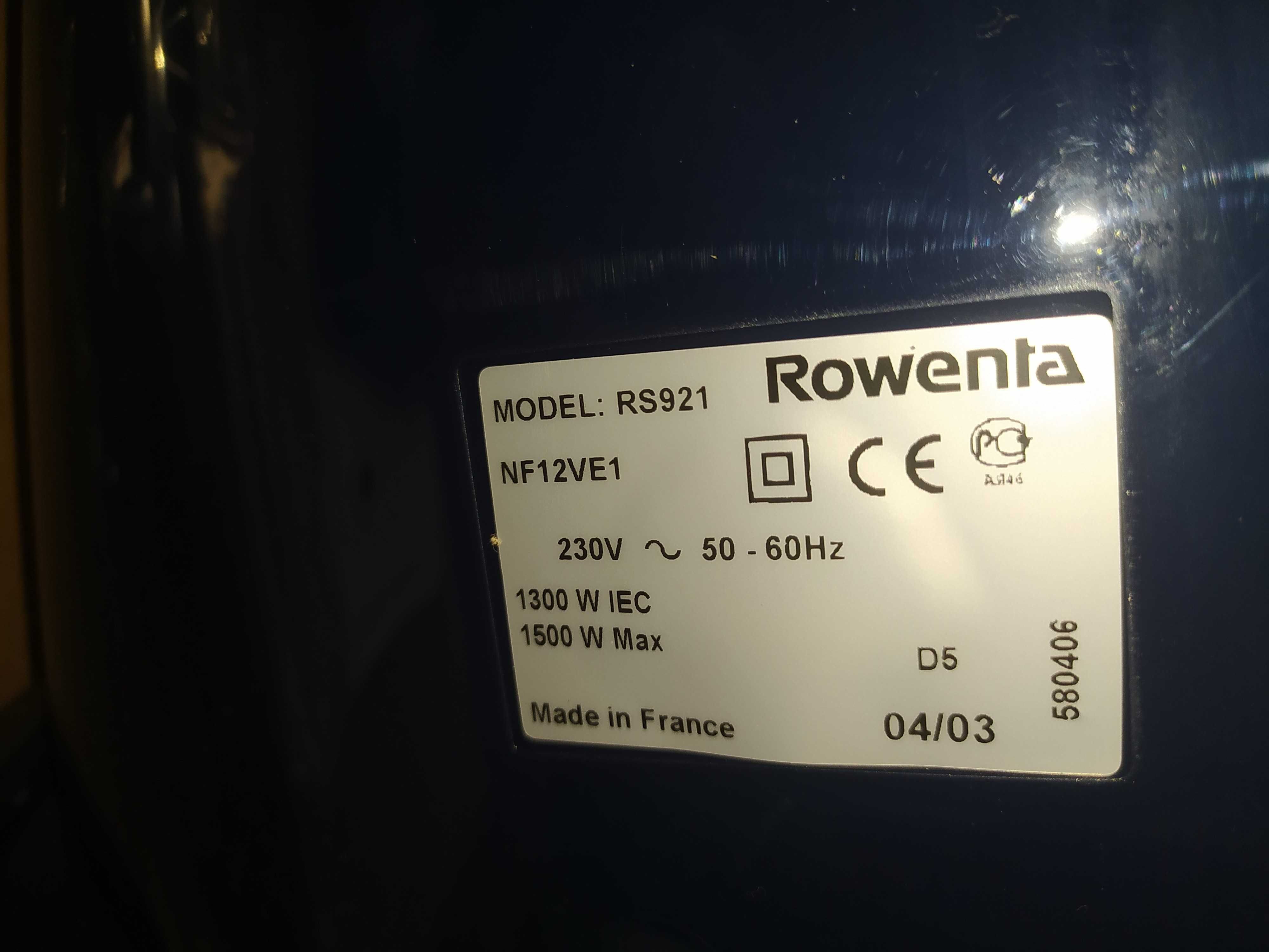 Пылесос без мешка ROWENTA Infinium RS 921