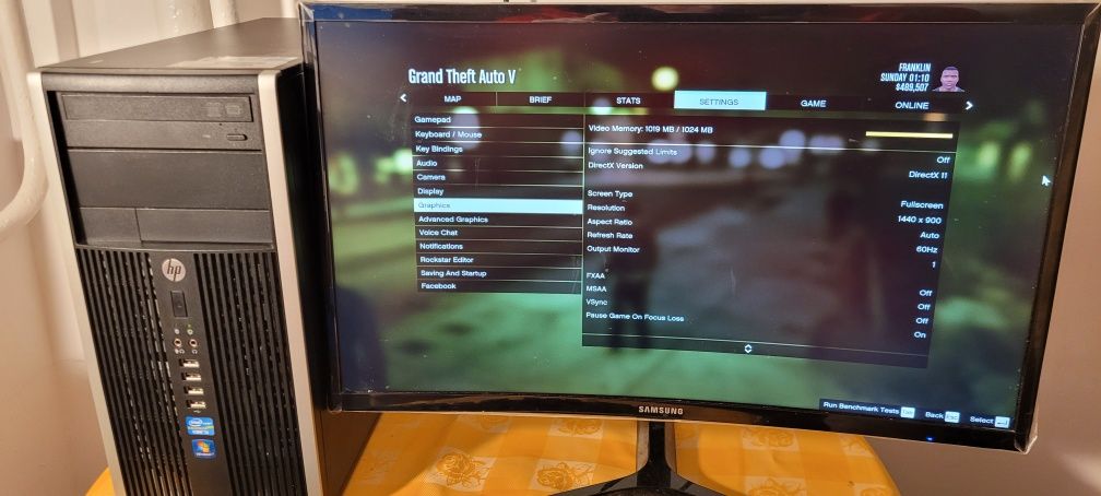 Komputer i5 4x 3.1 GHz  Radeon GTA 5