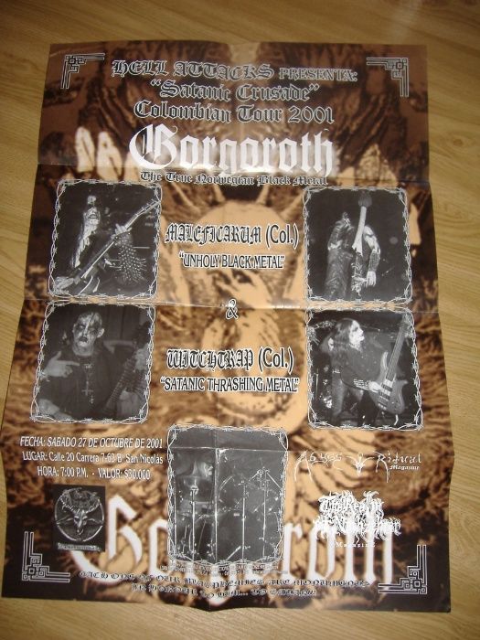 Gorgoroth - Motorhead - Wasp Posters